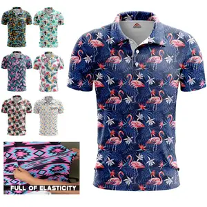 OEM कस्टम लोगो मुद्रित sublimated गोल्फ पोलो टी शर्ट कस्टम पोलो शर्ट के लिए पुरुषों