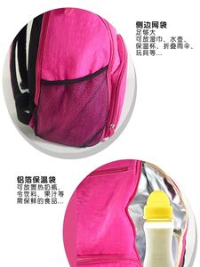 Bolsa de pañales multifuncional para mamá y bebé, mochila de maternidad, OEM de Vietnam, Sedex. - Product Image 5