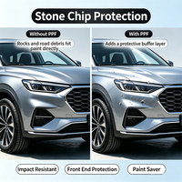 Film de protection de peinture automobile TPU PPF |   Auto-réparateur, anti-rayures, anti-jaunissement, résistant aux éclats de pierre, isolation thermique UV