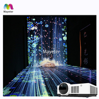 Instalación de Arte Digital, Mapeo de Proyección, Museo/Exhibición, Experiencia Inmersiva de Proyección de Pared de 360 Grados
