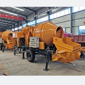 Bán nóng hiệu quả công việc tốt xách tay jbts40 DIESEL BƠM BÊ TÔNG để trộn và bơm công trình xây dựng - Product Image 3