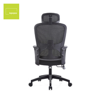 Chaise de bureau moderne et abordable en maille respirante, pivotante, ergonomique pour la maison et le bureau