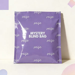 Sac en Mylar découpé sur mesure avec logo personnalisé, emballage thermoscellé pour bijoux, emballage mystère pour porte-clés, pochette - Product Image 1