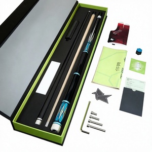 Taco de billar ZENI XW01 de fibra de carbono con unión radial central, doble eje, extensión de 147 cm, 12.2mm 12.5mm - Product Image 1