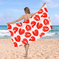 Impresión personalizada y tamaño Beach Sarong CoverUps para mujeres Beach Wrap Falda Traje de baño Wraps Pareo