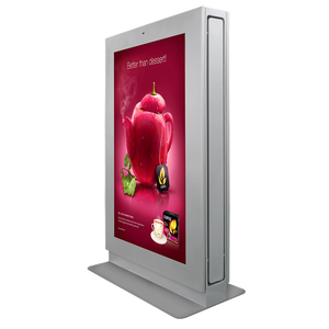 Équipement publicitaire à écran tactile multi-touch autonome pour intérieur, présentoir d'affichage numérique sur pied - Product Image 4