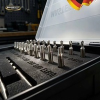 Kits d'extracteurs de vis industrielles de qualité supérieure pour vis dénudées et boulons cassés, outils à main, en coffret