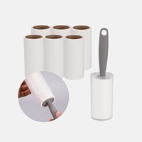 Extra Klebrige 10 cm Fusselrollen mit Griffen für Tierhaare Extra Klebrige Fusselentferner für Kleidung