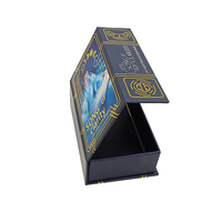 Jeu de tarots personnalisé Oracle Card Printing feuille d'or motif brodé sur papier d'art avec livre logo personnalisable