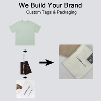 Camiseta Kuenzi Regular Personalizada con Logotipo, Cuello Redondo, Manga Corta, 100% Algodón, 310GSM, Hombros Caídos, Talla Grande para Mujer