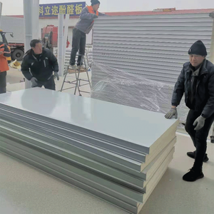 Tableros de tablero de aislamiento decorativos de pared Exterior para paneles de pared de aislamiento térmico de Espuma fenólica a prueba de <span class=keywords><strong>sonido</strong></span> de casa - Product Image 6