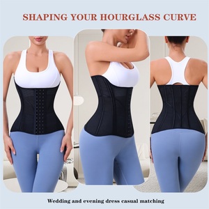 Wholesale Waist Trainer Cincher Slimming Corset Flat Stomach Sheath Shaper Supplier Custom Original Mesh Fabric Girdle <strong>Shapewear</strong> - Product Image 2
