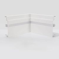 Profil en aluminium pour LED, diffuseur PC anti-éblouissement, double paupière, lumière de ligne supérieure pour éclairage de plafond, profil en aluminium pour LED