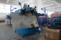 Machine de soudage automatique CNC haute précision 2D pour la formation de cadres ou d'anneaux en fil métallique jusqu'à 8 mm