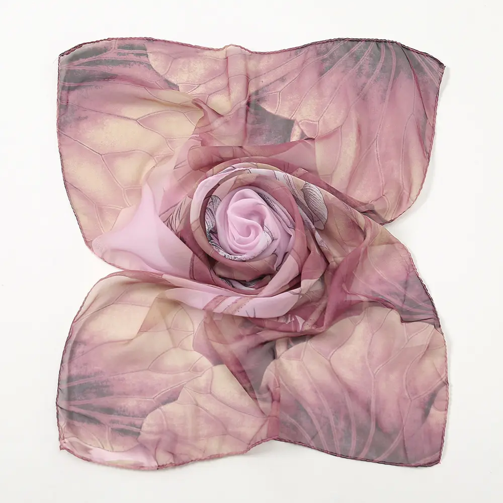 HZW-23062 Wholesale new fancy flower printed scarves hijabs for women elegant printed viscose shawls
