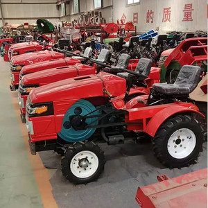 Mini Tractor de 12hp 15HP para granja pequeña 4x4 Tractor compacto articulado agrícola Tiller Hoe - Product Image 6