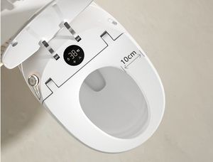 Inodoro inteligente con control <span class=keywords><strong>de</strong></span> voz, cubierta silenciosa y lenta, inodoro <span class=keywords><strong>de</strong></span> diseño <span class=keywords><strong>de</strong></span> inducción inteligente multifunción - Product Image 5