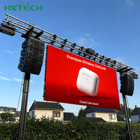 Écran LED publicitaire suspendu d'extérieur à louer, 3m x 2m, système clé en main complet, écran LED géant pour événements et scènes
