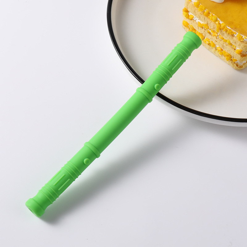 Saber teething tube-green