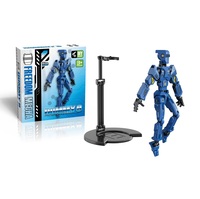 Figurine d'action DIY T13 Titan 13, jouet factice invincible