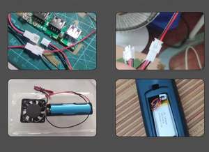 Elektronik Uygulamalar için Özel 2.54mm Pitch XH 2 Pin Mikro JST 24AWG Konnektör Fiş Kablo Demeti Montajı - Product Image 6