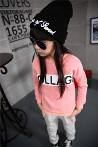 เสื้อฮู้ดผ้าฝ้าย 100% จากจีน พิมพ์ลายสำหรับเด็กผู้หญิง พร้อมร้านค้าออนไลน์ในจีน - Product Image 6