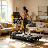 Venta Directa de Fábrica: Caminadora Eléctrica Comercial para Gimnasio con Pantalla LED, Inclinación Automática y Multifunción