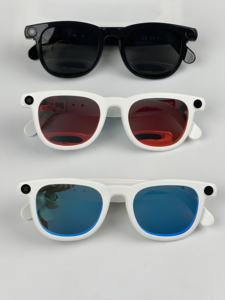 Nuevas Gafas Inteligentes con Cámara JS-01Pro con IA de 1200W para Fotos y Grabación de Video de 1080P, Llamadas Manos Libres con ENC, Música BT - Product Image 6