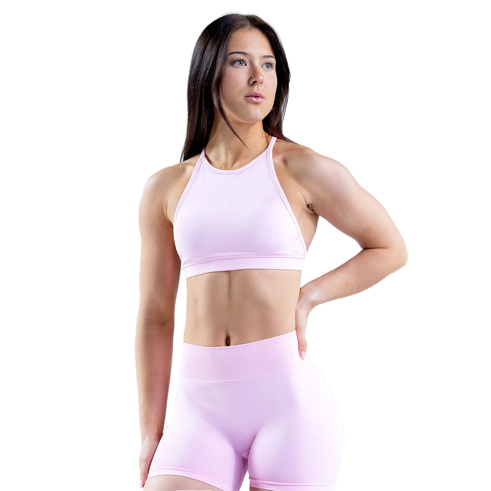 2025 New Style Women's Lightweight Breathable Quick Dry Sports Tank Top Yoga Reversible Cross Back Shockproof Four-Way Underwear