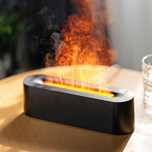 Desktop Usb Fire <b>Diffuser</b> Essential Oil Mini Flame Humidifier <b>Diffuser</b> Household Flame Aroma <b>Diffuser</b> - Product Image 2