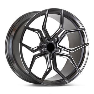 Ruedas forjadas para RFX11 5 bronce satinado negro para <span class=keywords><strong>Ford</strong></span> para Mustang GT350 <span class=keywords><strong>GT500</strong></span> S550 llantas de aleación personalizadas <span class=keywords><strong>20</strong></span> 22 24 25 pulgadas - Product Image 1