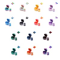 Vente en gros d'œufs de dragon imprimés en 3D, ensemble de figurines de dragon à ouverture et fermeture, kit d'assemblage fait main, cadeau, décoration colorée, jouets créatifs