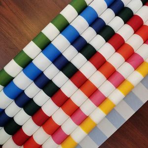 Tessuto Oxford Stampato 210D Resistente all'Acqua e Protezione Solare, Strisce Rosse e Bianche, Strisce Verdi e Bianche, Tessuto Decorativo per Stand e Scaffali - Product Image 2