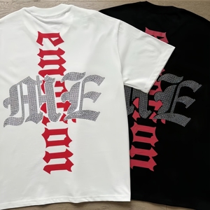 ฤดูร้อน MIXED EMOTION <span class=keywords><strong>เสื้อ</strong></span>ยืดคุณภาพสูงผู้ชายผ้าฝ้าย 100% แฟชั่นพิมพ์กราฟิกแขนสั้น<span class=keywords><strong>เสื้อ</strong></span>ยืดร้อนสำหรับ - Product Image 4