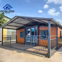 Casa Contenedor Expandible de Doble Ala de 20 y 40 Pies, Moderna y de Lujo, Plegable, Prefabricada, Modular, para Oficina, Almacén o Uso Comercial