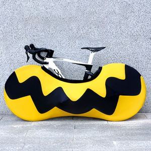 Funda protectora para bicicleta de montaña y carretera, <span class=keywords><strong>cubierta</strong></span> antipolvo para bicicleta, ropa para bicicleta, <span class=keywords><strong>cubierta</strong></span> para ruedas y cuadro a prueba de arañazos y polvo, accesorio para ciclismo - Product Image 1