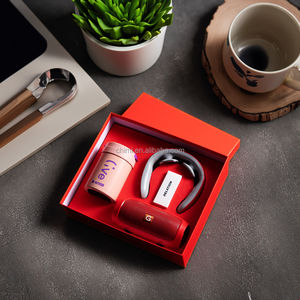 Lüks kurumsal promosyon iş ofis seti Tumblers + boyun masaj + hoparlör pazarlama ürünleri Logo ile ofis hediye seti - Product Image 3