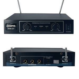 SHUPU VHF Mini solapa Lavalier MICRÓFONO INALÁMBRICO Control fácil condensador de Metal Cancelación de ruido para lecciones de enseñanza - Product Image 2