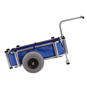 <span class=keywords><strong>Chariot</strong></span> de pêche à la <span class=keywords><strong>carpe</strong></span> en aluminium, Camping, léger, plage, grand ballon, à roulettes - Product Image 2