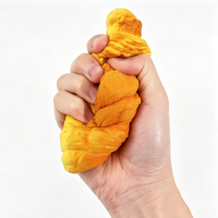 Jouet Squishy en Mousse PU Personnalisé en Forme de Croissant, à Remontée Lente, Anti-Stress, Vente en Gros Fabricant