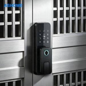 Ttlock High Quality Smart <strong>Knob</strong> Wooden <strong>Door</strong> Rim Lock Fingerprint Automatic Electronic Deadbolt Fingerprint <strong>Door</strong> Lock - Product Image 6