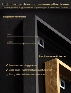 ศิลปะสมัยใหม่ตกแต่งภาพโปสเตอร์สัตว์แนวแอบสแตรกต์รูปม้าขาววิ่งลายพอร์ซเลนคริสตัลหรูหราสำหรับงานศิลปะติดผนังในห้องนั่งเล่น - Product Image 5