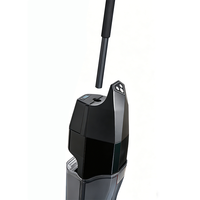 Aspirateur eau et poussière autonome 2-en-1 avec double réservoir d'eau, filtre HEPA autonettoyant et écran LED pour hôtels et maisons