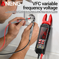Pince ampèremétrique flexible en U ANENG PN141 avec bobine Rogowski pour la mesure du courant et de la tension AC/DC, testeur NCV et détection de séquence de phase