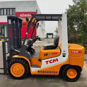 Montacargas TCM30 Usado de 3 Toneladas, Montacargas TCM Fd30 de <span class=keywords><strong>Segunda</strong></span> <span class=keywords><strong>Mano</strong></span> en Venta, Montacargas Diésel de Alta Calidad - Product Image 4