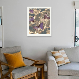 Duyên dáng bướm sơn bởi số Kit cho người lớn-diy bướm 16x20 inch, không khung lý tưởng quà tặng nghệ thuật - Product Image 4