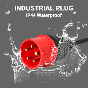 Slocable TUV 3PIN 16A 250V H07BZ5-F 11mm diamètre 0.6m longueur sans détection de température <span class=keywords><strong>prise</strong></span> industrielle européenne - Product Image 6