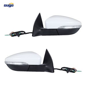 GUGO 3C8857507AP9B9 3C8857508AP9B9 Rétroviseur latéral électrique pliable avec éclairage <span class=keywords><strong>de</strong></span> courtoisie pour Volkswagen CC 2010-2018 - Product Image 2