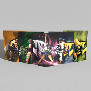 Tùy Chỉnh Holographic In Mùi Bằng Chứng Trẻ Em Kháng 3.5G Mylar Túi Với Cửa Sổ Rõ Ràng Logo Có Thể Tái Chế Cấp Thực Phẩm - Product Image 3