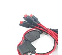   Connecteur de batterie monopolaire 45A pour voiture électrique et chariot élévateur, câble de charge rapide